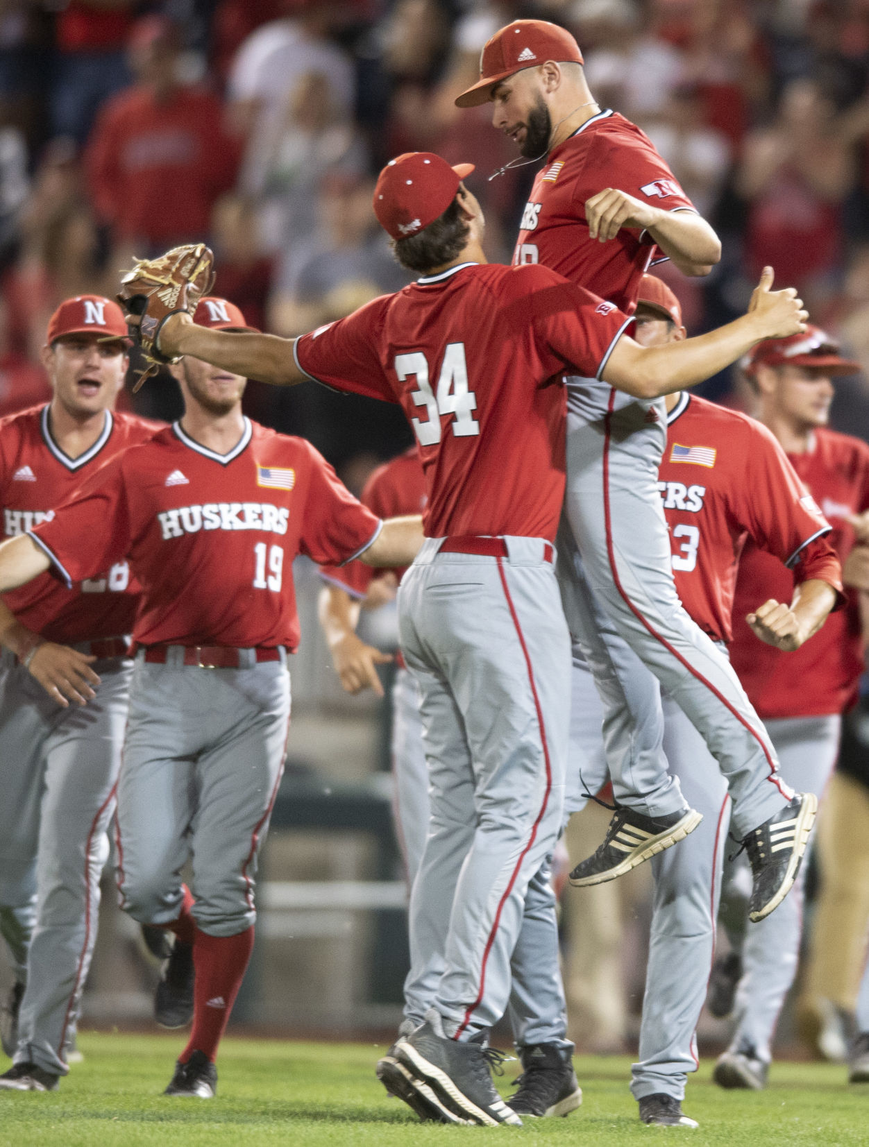 Nebraska vs. Michigan, second game, 5.25